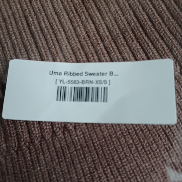 NWT Three Bird Nest Ribbed Knit Bralette size XS/S - Picture 8 of 8